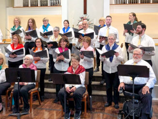 Members of the Lakeside Choraliers perform in 2025l. The Park Ridge–based community choir is welcoming new singers and will hold an open house rehearsal Monday, Feb. 9, from 7:30 to 9:30 p.m. at First Congregational Church.