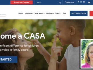 Inset: Nilene Evans of Washington Township volunteers with Bergen County CASA, where she advocates for children in foster care and serves on the organization’s board. Courtesy photo.