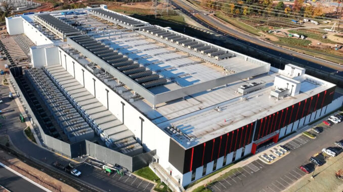 JANUARY 2026: Yondr Group completed the first ready-for-service milestone for its second 48 MW data center in Loudoun County, Va. A data center is a potential option for Montvale’s former KPMG site—though affordable housing advocates say they would fight it. (Image: Yondr Group)