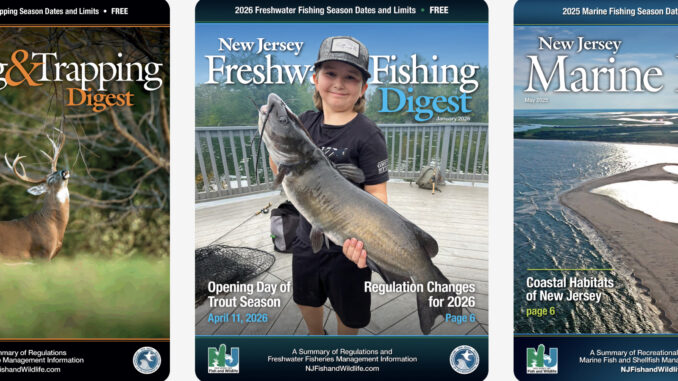 Brad Faller’s parents learned he’d made the cover of the 2026 New Jersey Freshwater Fishing Digest in October 2025. They told him the good news that Christmas Eve.
