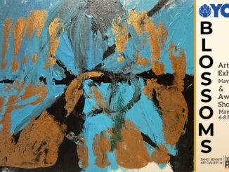 A featured work from Youth Consultation Service’s annual Blossoms Art Exhibit, opening May 4 at bergenPAC in Englewood, showcases the expressive, mixed-media creations of youth in YCS programs.