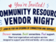 Community Resource Vendors Night