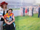 Joey poses with his mother and guardian, Kim C., during New Concepts for Living’s Kentucky Derby-themed prom at the NCFL Achievement Center in Paramus on May 8.