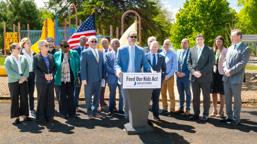 Gottheimer in Hillsdale Calls Farm Bill ‘Rotten to the Core,’ Announces ‘Feed Our Kids Act’