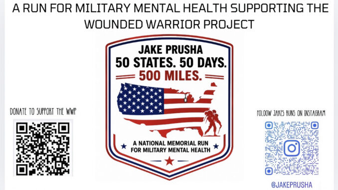 Rally around the effort on Saturday at 10 a.m. at Pascack Valley High School’s track and field, where Prusha will represent New Jersey in the nationwide effort, joined by Hillsdale volunteer EMT Isabella Zimmerman and Hillsdale Police Sgt. Dave Sayers.