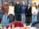 Pascack Hills students gather in support of Westwood UNICO’s annual pasta dinner for autism awareness. Photo by Roseann Heytink.