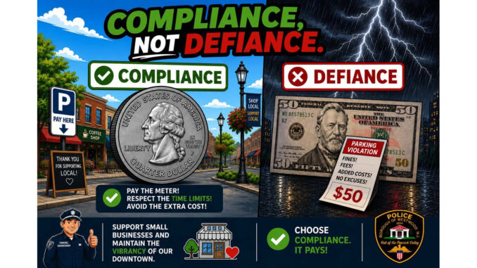 Compliance, Not Defiance — Borough of Westwood