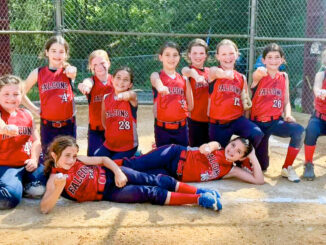Giavanna Gramuglia, Hailey Sardina, Marcella Mastellone, Francesca Prunella, Danielle Lynn, Mia Ramos, Savannah Dalessio, Harlow Ponchak, Camryn Valla, Nina Cambria, and Kelly Terwilliger. Photo by Nicki Prunella