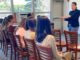 Dr. Jenna Russo, director of research and head of the Brian Urquhart Center for Peace Operations at the International Peace Institute, meets with 30 AP World History seniors to discuss her work with the United Nations and IPI. Via Mary Doherty.