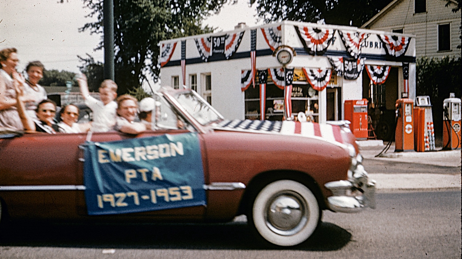 Kodachrome nostalgia: Emerson’s 50th anniversary parade