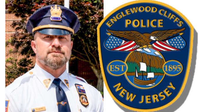 Lt. James Tracy, a 24-year veteran of the Englewood Cliffs Police Department, was appointed acting chief and officer in charge effective May 23 following the retirement of Chief William Henkelman. Photo courtesy of the Borough of Englewood Cliffs.