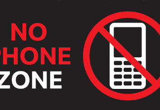 No phone zone