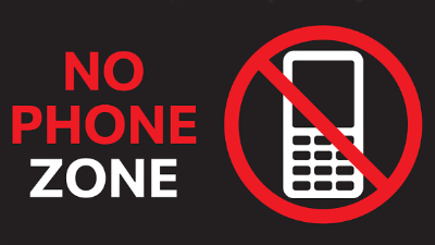No phone zone