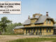 How the Hillsdale railroad station would have looked at the time of the 1876 workers’ strike, although this photograph likely dates to the 1880s. This week, 150 years ago, railroad workers went on strike after months of not receiving their pay. They pulled the trains into the Hillsdale station and then disabled them, halting travel on the Pascack Valley line for five days. Colorized.