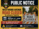 Westwood Avenue in downtown Westwood will be closed between Broadway and Kinderkamack Road on Aug. 17 for milling and repaving work.