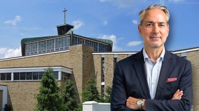 Donald Caputo became director of lifelong faith formation at St. John the Baptist Church in Hillsdale on Sept. 1. He will oversee faith formation for children, youths and adults, including sacramental preparation. Courtesy photos/Pascack Press composite.
