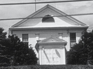 The Township of Washington’s original one-room schoolhouse, built in 1902, still stands, overlooking Pascack Road as part of the modern municipal complex.