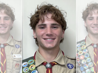 PH senior Austin Miller earns Eagle after creating a tribute to vets at school.