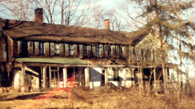 Henry Smith lived in this house off Hillsdale Avenue in the 1860s, but its final occupant was his grandson, Henry Clendenny. It was torn down in 1970. The land supports a housing development.