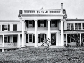 The old Haring house on Kinderkamack Road in Westwood took inspiration from the mansions of the American South. Its expansive grounds later became the Westwood Hills garden apartments.