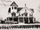 The Hopper manor house, now Becker Funeral Home, on Kinderkamack Road opposite Jefferson Avenue