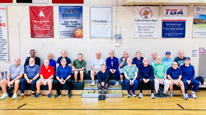 The “before” picture. Dozens of men age 55-plus have signed up for Westwood Recreation’s inaugural functional fitness program, which will meet weekly at the Community Center, 55 Jefferson Ave. It’s free for borough residents. John Snyder photo